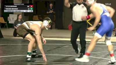 165 lbs Quarterfinal - Kyle Mosher, Hofstra vs Richie Grungo, Lehigh