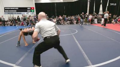 96 lbs Round 3 (6 Team) - King Hawkins, Mat Assassins Black vs Jaxon Mancuso, The Untouchables