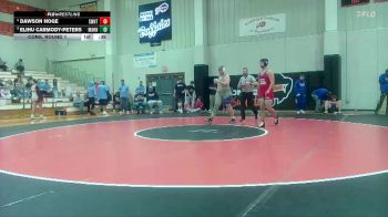 Boys 215 lbs Cons. Round 1 - Dawson Hoge, Shawnee Heights vs Elihu Carmody-Peters, Manhattan