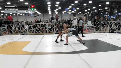 145 lbs Rr Rnd 2 - Mason Basile, E.D.I.T.H - HSB vs Jayden Shields, Broad Axe Green - HSB