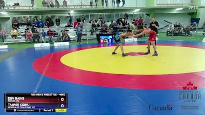 48kg Champ. Round 1 - Dev Bains, Khalsa WC vs Tanvir Sidhu, Akhara Of Champions WC