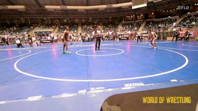 125 lbs Round Of 32 - Kale Fruits, Bristow Youth Wrestling vs Omar Mendez, Lion's Den Wrestling Academy