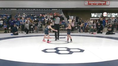 49 lbs Cons. Sub-quarters - Wyatt Smith, Contenders Wrestling Academy vs Myles Uhl, East Noble TUF Wrestling