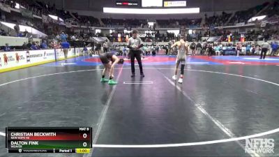 1A-4A 106 Cons. Round 2 - Dalton Fink, Weaver vs Christian Beckwith, New Hope HS