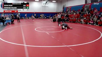 197 lbs Finals (2 Team) - Kevin Shaw, Huntingdon vs Desmond Walker, Wisconsin-Oshkosh