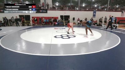 74 kg 3rd Place Match - Noah Nininger, SERTC- TMWC vs Ethan Birden, Ohio RTC/ TMWC