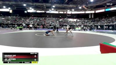 126 lbs Cons. Round 1 - Wahnay Say, New Plymouth vs Jay Jeppsen, Centennial