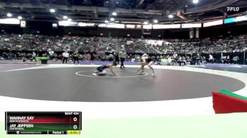 126 lbs Cons. Round 1 - Wahnay Say, New Plymouth vs Jay Jeppsen, Centennial