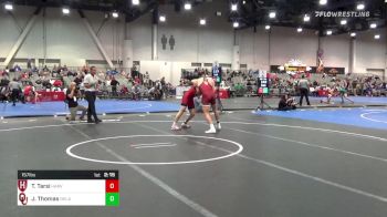 157 lbs C Of 16 #2 - Trevor Tarsi, Harvard vs Justin Thomas, Oklahoma