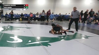 95 lbs 3rd Place - Cameron Martin, PA vs JoJo Igneri, NJ