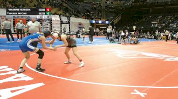 105 Class 2 lbs Quarterfinal - Hannah Herrera, Kickapoo vs Hailey Moore, Northwest