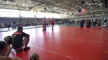 144 lbs Round 1 (6 Team) - Ashlynn Eckerman, Wisconsin Red vs Josie Hause, Indiana INFERNO BLACK