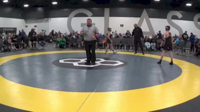 105 lbs Round 3 - Dylan Daugherty, CP Wrestling Academy vs Brayden Clark, The Outsiders Wrestling Club