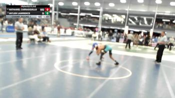 5 - 120 lbs Champ. Round 1 - Nathaniel Carrasquillo, Riverside vs Jaylen Lawrence, Glen Allen