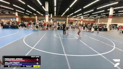 92 lbs Round 3 - Fernando Jimeno, McChesney Grappling Academy vs William Pikett, Ranger 47 Wrestling Club