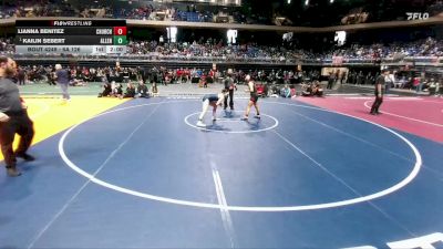 6A 126 lbs Semifinal - Kailin Sebert, Allen vs Lianna Benitez, San Antonio Churchill