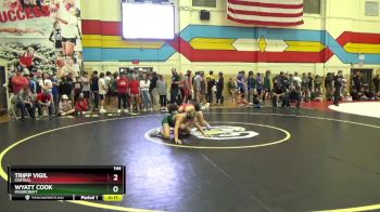 144 lbs Cons. Semi - Tripp Vigil, Central vs Wyatt Cook, Moorcroft