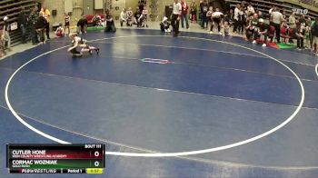 45 lbs Cons. Round 3 - Cormac Wozniak, Gold Rush vs Cutler Hone, Iron County Wrestling Academy