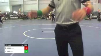 156 lbs Rr Rnd 2 - Jacob Kroll, White Tanks WC vs Brady Wight, Vacaville WC