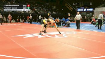 165 Class 2 lbs Champ. Round 1 - Tristan Thompson, Cassville vs Everett Hargis, Oak Grove