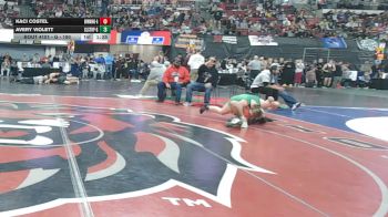 G - 190 lbs Champ. Round 1 - Avery Violett, Colstrip (Girls) vs Kaci Costel, Browning (Girls)