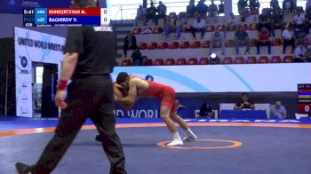 57 kg Qualif. - Manvel Khndzrtsyan, Armenia vs Vasif Baghirov, Azerbaijan