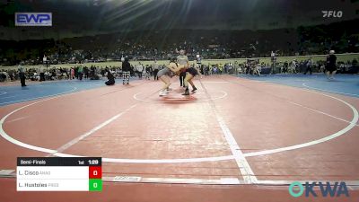 145 lbs Semifinal - Lyndi Cisco, Anadarko vs Laila Hustoles, Prodigy Elite Wrestling