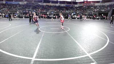 128.2 lbs Rr Rnd 3 - Victoria Powers, Nebraska Wrestling Academy vs Alexie Cagle, Harrah Little League Wrestling