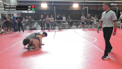 152 lbs 5th Place - James Rocco, Iron Faith Wrestling Club / Barrington High School vs Shea Morris, New York Military Academy