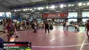 65 lbs Placement Matches (16 Team) - Bruce Fowler, TNWCC vs Quinn Schaumburg, NOLA Gold