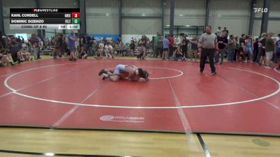 115 lbs Consi Of 8 #2 - Kahl Cordell, Greencastle vs Dominic DiZenzo, Felton