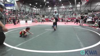 45 lbs Consi Of 8 #1 - Walker Williams, Oklahoma Phantom Wrestling Club vs Edith Shimonek, Pawhuska Elks Takedown