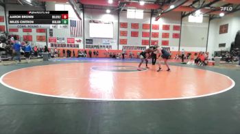 138 lbs Cons. Round 1 - Miles Cintron, O`Fallon (H.S.) vs Aaron Brown, Belleville (East)