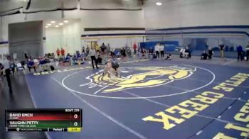 174 lbs Cons. Semi - Vaughn Petty, Henry Ford College vs David Emch, Cleary