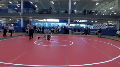 100 lbs Round 5 (6 Team) - Noah McEnroe, Bishop Watterson vs Roger Lambert, Louisville