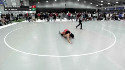 150 lbs Cons. Rd Of 32 - Charles Kholian, Jacksonville Area Wrestling vs Jacob Vincent, Team Idaho Wrestling Club