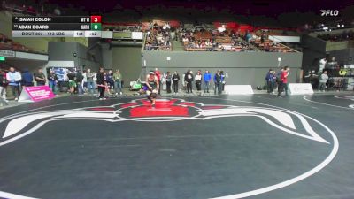 113 lbs Consolation - Isaiah Colon, Mt Whitney vs Adan Board, Garces