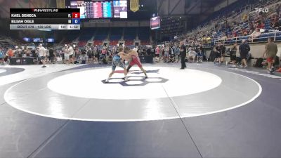 132 lbs Cons. Sub-rd Of 64 - Kael Seneca, FL vs Elijah Ogle, IN