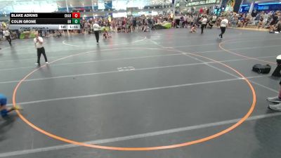 113 lbs Cons. Round 3 - Colin Grone, Boyd Buchanan vs Blake Adkins, Unattached