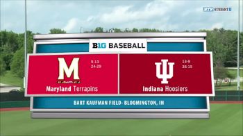 Maryland at Indiana | 2018 Big Ten Baseball Game #3