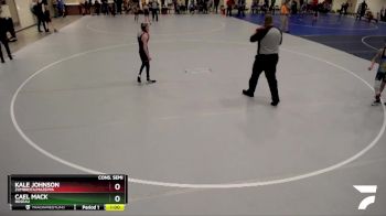 80 lbs Cons. Semi - Kale Johnson, Zumbrota/Mazeppa vs Cael Mack, Roseau