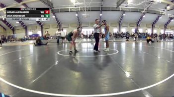 133 lbs Champ. Round 1 - Logan Alexander, West Virginia Unattached vs Jack Harrison, Lake Erie College