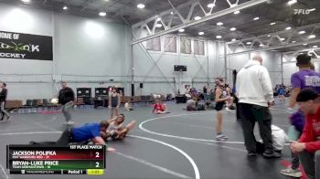 110 lbs Placement (4 Team) - Bryan-Luke Price, Team Germantown vs Jackson Polifka, Mat Warriors Red