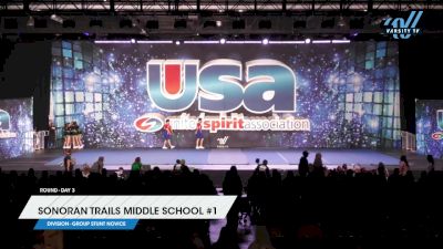 Sonoran Trails Middle School #1 [2024 Group Stunt Novice Day 3] 2024 USA Spirit Nationals/Collegiate Champs/Jr. Nats