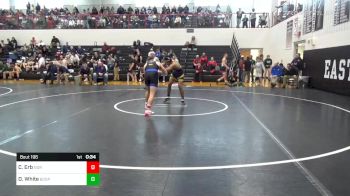 172 lbs Consi Of 4 - Clayton Erb, Northern Lebanon vs Deion White, Boiling Springs