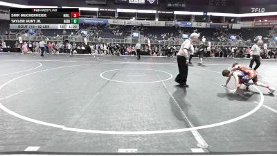 92 lbs Final - Sirr Muckerheide, Mollitium Wrestling Club vs Taylor Hunt Jr., Nebraska Boyz