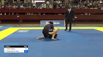 Trevor Allen Reed vs Piero Spiandorin Paschoalini 2024 Pan IBJJF Jiu-Jitsu No-Gi Championship