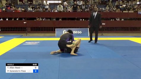 Trevor Allen Reed vs Piero Spiandorin Paschoalini 2024 Pan IBJJF Jiu-Jitsu No-Gi Championship