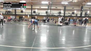 157 lbs Round Of 16 - Gavin Cohen, American vs Kal Miller, Maryland - UNATT