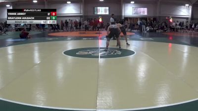 157 lbs Cons. Round 3 - Vinnie Abbey, Indiana Tech vs Braylenn Aulbach, Grand Valley State